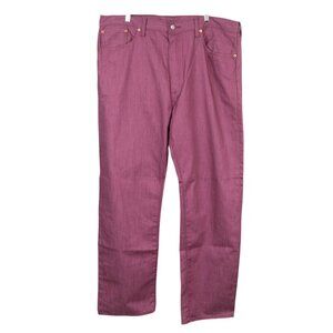 Levis 501 Original Fit Purple Jeans W40 L32 40X32 NWOT 100% Cotton Classic Color